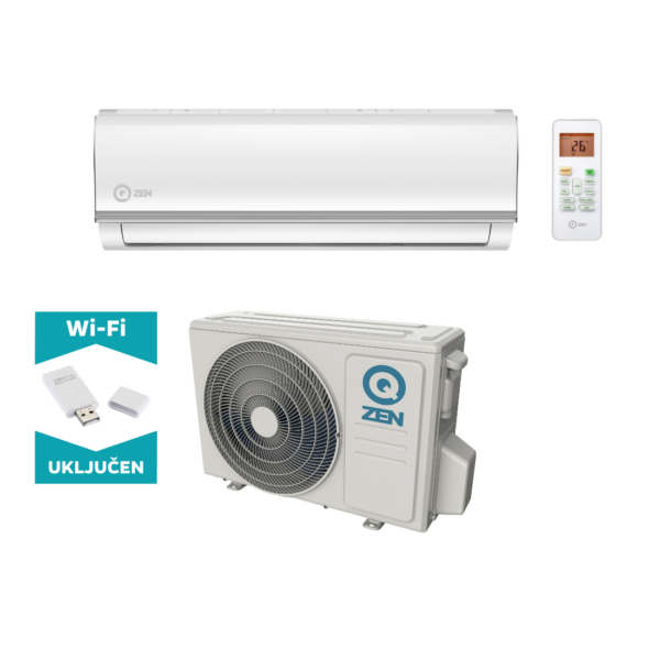 Qzen Start Inverter Plus 2.6 kW klima uređaj + WIFI