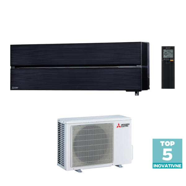 Mitsubishi Electric Kirigamine Style - MSZ-LN35VGB/MUZ-LN35VG - 3.5 kW onyx crna klima uređaj