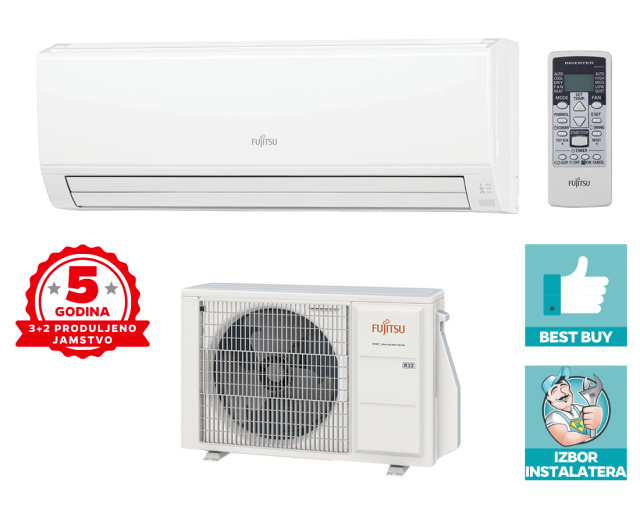 Fujitsu Standard Eco Inverter klima uređaji Fujitsu Standard Eco Inverter klima uređaji