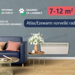 Atlas norveški radijator 1000 W