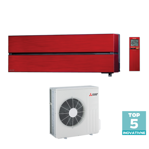 Mitsubishi Electric -  MSZ-LN60VGR/MUZ-LN60VG Kirigamine Style 6,1 kW rubin crvena, klima uređaj