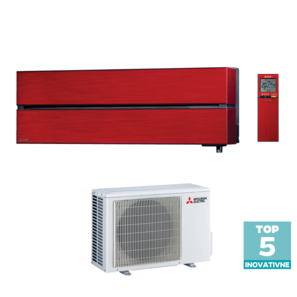 Mitsubishi Electric Kirigamine Style -  MSZ-LN35VGR/MUZ-LN35VG - 3.5 kW rubin crvena klima uređaj