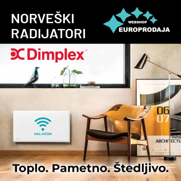 Dimplex Alta Premium 2000 W norveški radijator WIFI