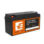 Baterija 24V 100Ah litij – Lithtech TE24100 LiFePO4, 2560Wh